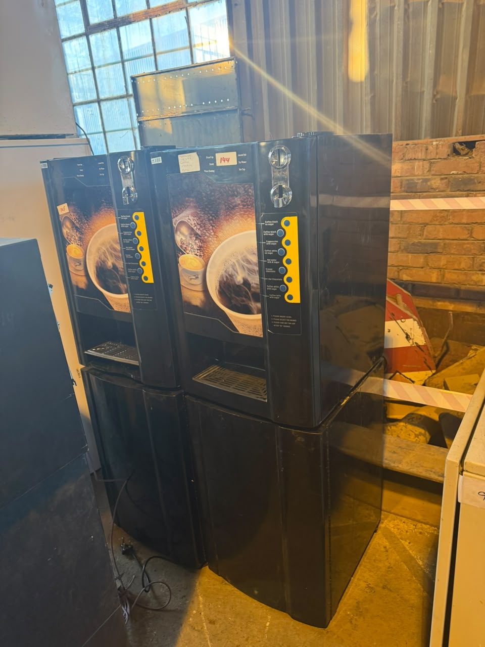 UPS Units & Coffee Machine